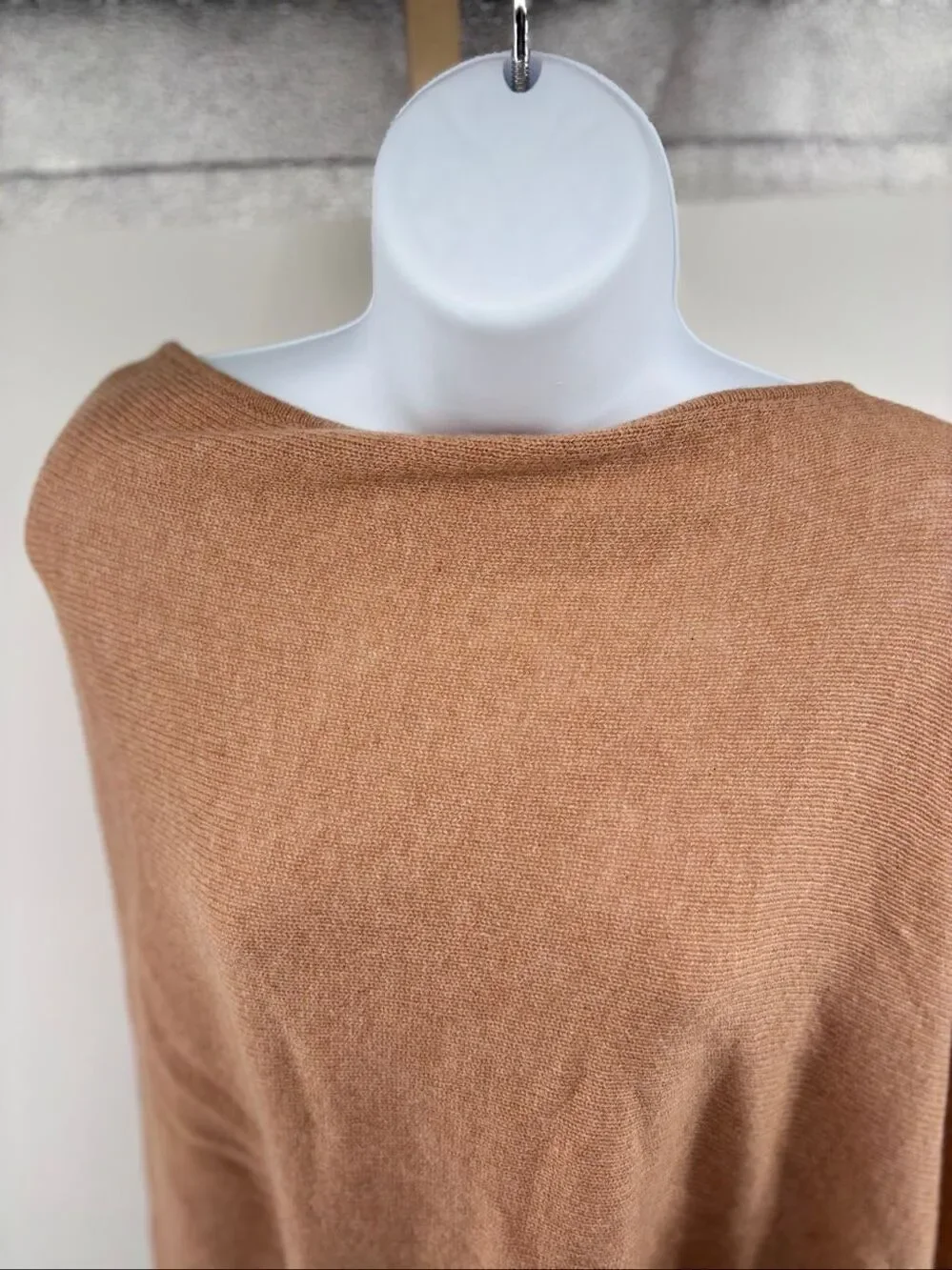 Peter Millar Texas A&M Essential Cashmere Poncho Camel NWOT